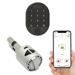 DESi Utopic R Akıllı Kilit IOS/Android Uyumlu & Parmak İzi Okuyucu ve Dahili Tuş Takımlı Set