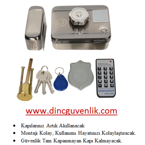 cmr 1000 akilli kilit kapi otomatigi ve rfid kontrollu akusuz