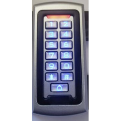 KAPI GEÇİŞ KONTROL SİSTEMLERİ P420 STANDALONE KART OKUYUCU PROXİMİTY IŞIKLI-SİLİKON TUŞ takımı