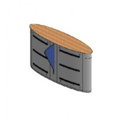 T 300 HG 40 Hızlı Geçiş Turnikeleri T 300 HG 40 Hızlı Geçiş Turnikeleri