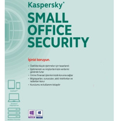 KASPERSKY Small Office Security 1yıl 1server + 10kullanıcı + 10 mobil cihaz KASPERSKY Small Office Security 1yıl 1server + 10kullanıcı + 10 mobil cihaz