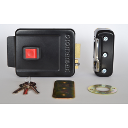 OTOMATSAN ELEKTRİKLİ KAPI OTAMATI SİYAH BARELLİ OTOMAT KİLİT