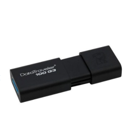  16GB KINGSTON USB 3.0 DataTraveler DT100G3/16GB Siyah Taşınabilir Bellek