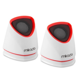  MIKADO MD 158 1+1 USB Kırmızı/Beyaz Hoparlör