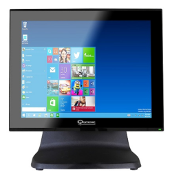 QUATRONIC Celeron QC 15" Dokunmatik P700 J1900 2.0 4gb 64gb SSD Intel HD Graphics FRD Siyah Endüstriyel